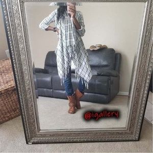 Billabong plaid cardigan